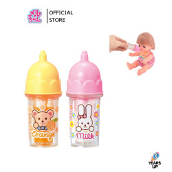 Milk & Orange Juice Bottles (Mellchan toy)