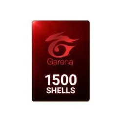 Garena gift card 1500 shells