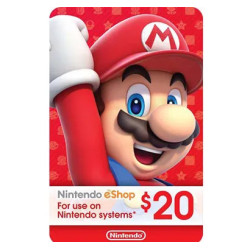 Nintendo gift card 800 Baht