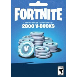 Fortnite gift card 2800 V-bucks