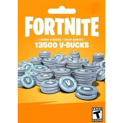 Fortnite gift card 13500 V-bucks